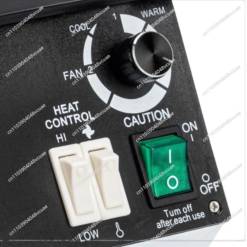 For RB-202A Glasses Heating Equipment Plate Frame Heater Glasses Drying Lamp Temperature Control Knob Drying Frame Instrument
