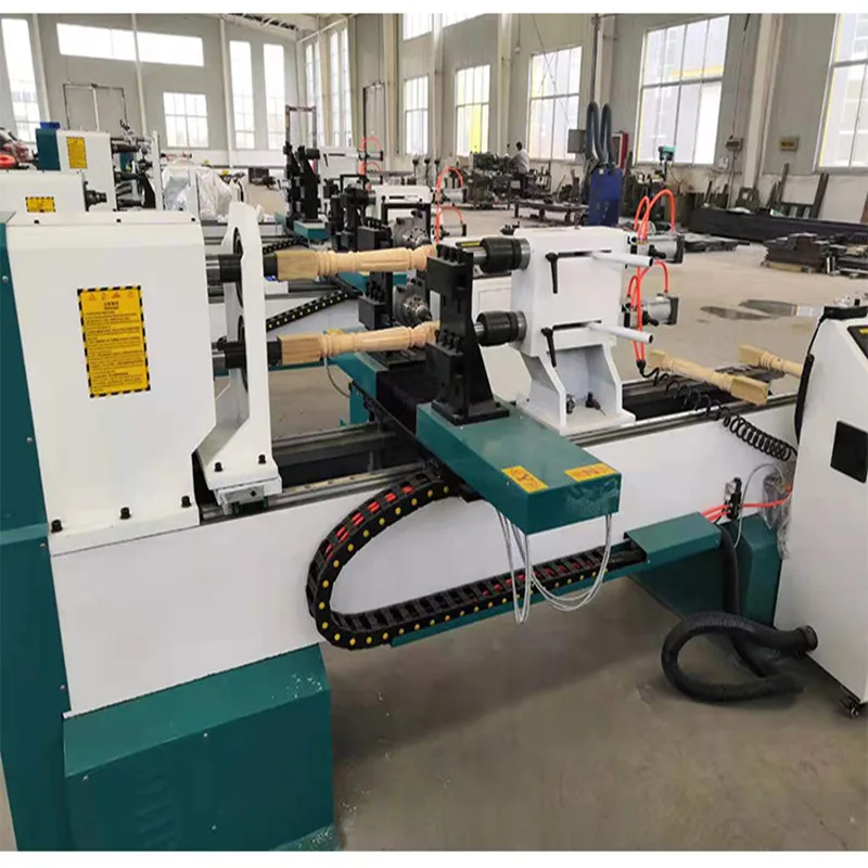 Best Price 1530 Auto Knife Table CNC Wood Lathe For Turning Drilling Wood