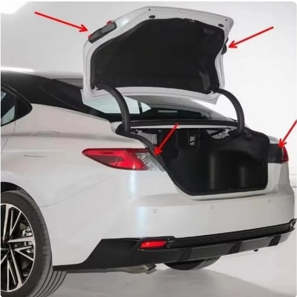 Rear Tail Light Trim Panel Trunk Light Trim Cover Clips For Toyota 2024-2025 Camry