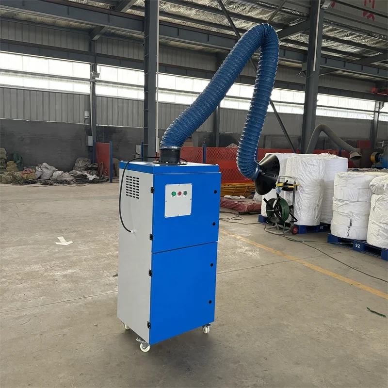 

2025Industrial 1.5KW New Welding Smoke Extractor with Smoke Filtration and Dust Removal System