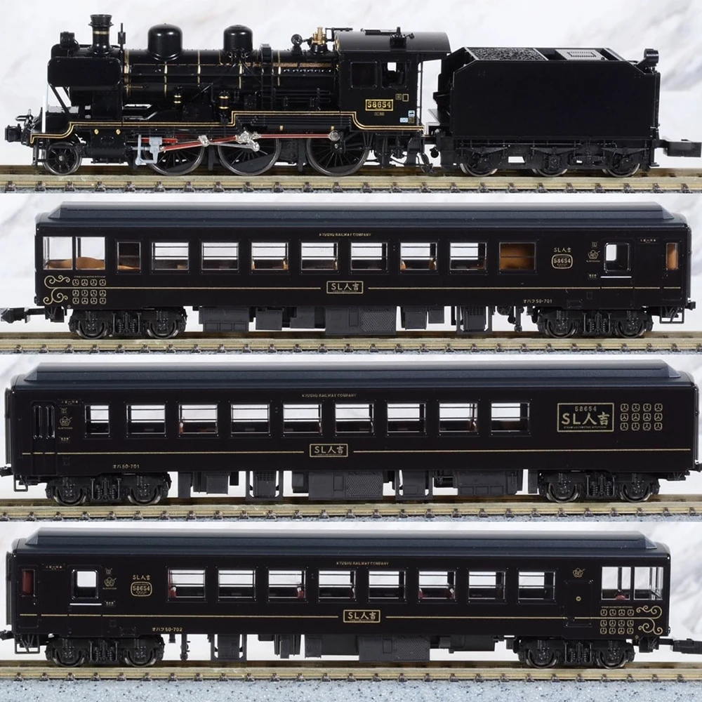 KATO Train Model 10-1727/10-1728/2028-2 N Scale 1/160 SL Steam Engine 50 Series Train Toys