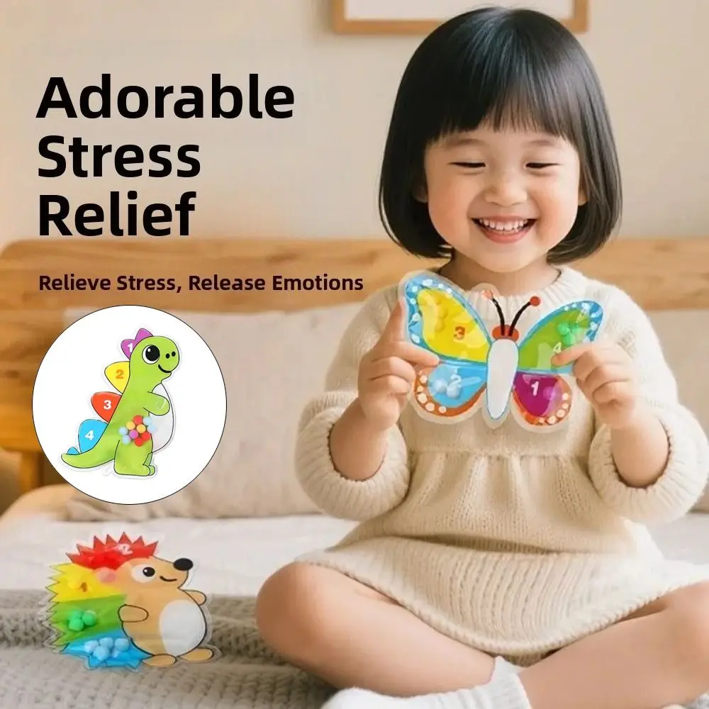 Jouets de tri de couleurs assorties, hérisson à presser, Fidget sensoriel, jouet d'apprentissage pour tout-petits