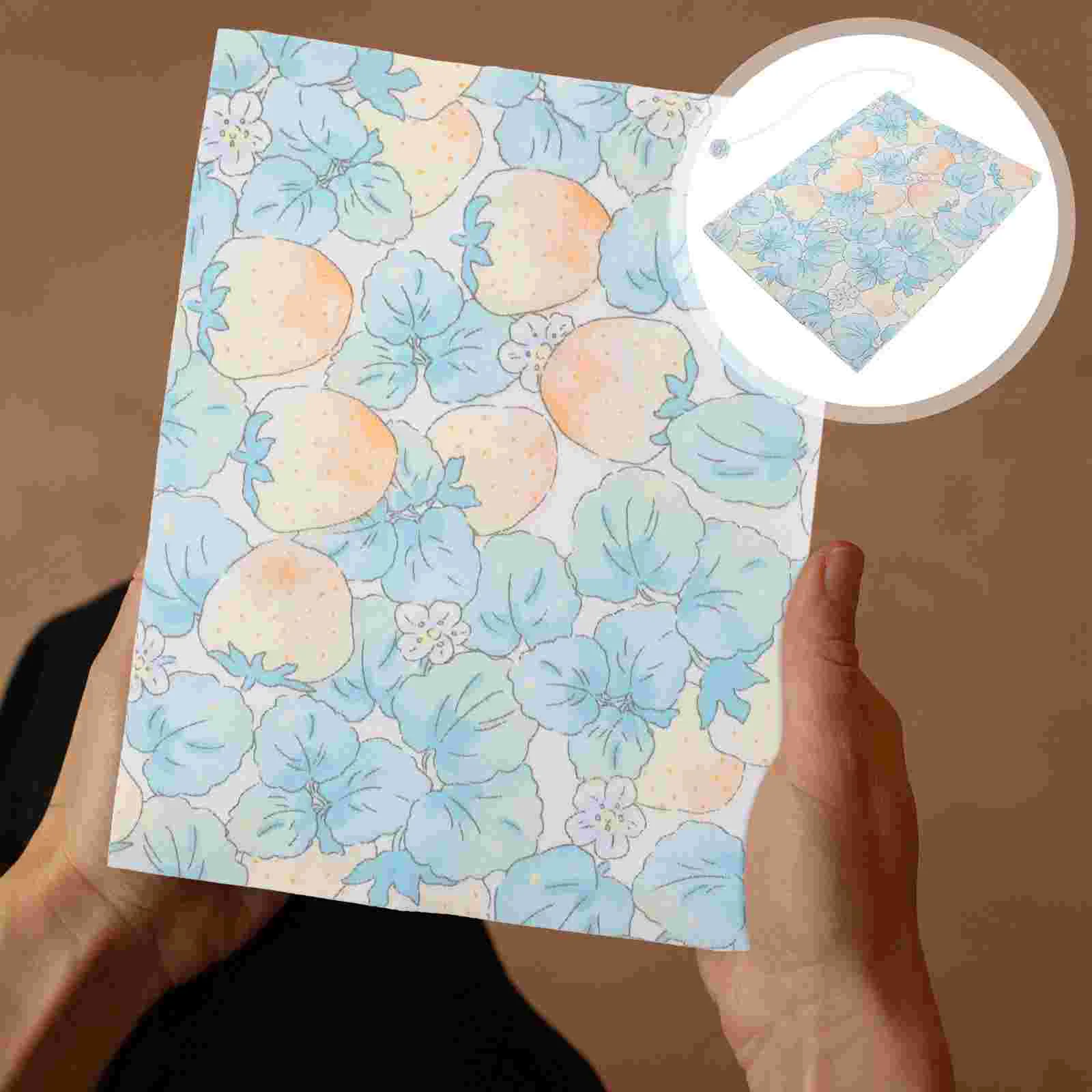 A5 Cloth Book Bible Gifts Reusable Handmade Book Sleeve Adjustable Book Protector For Notebook Hand Account Book