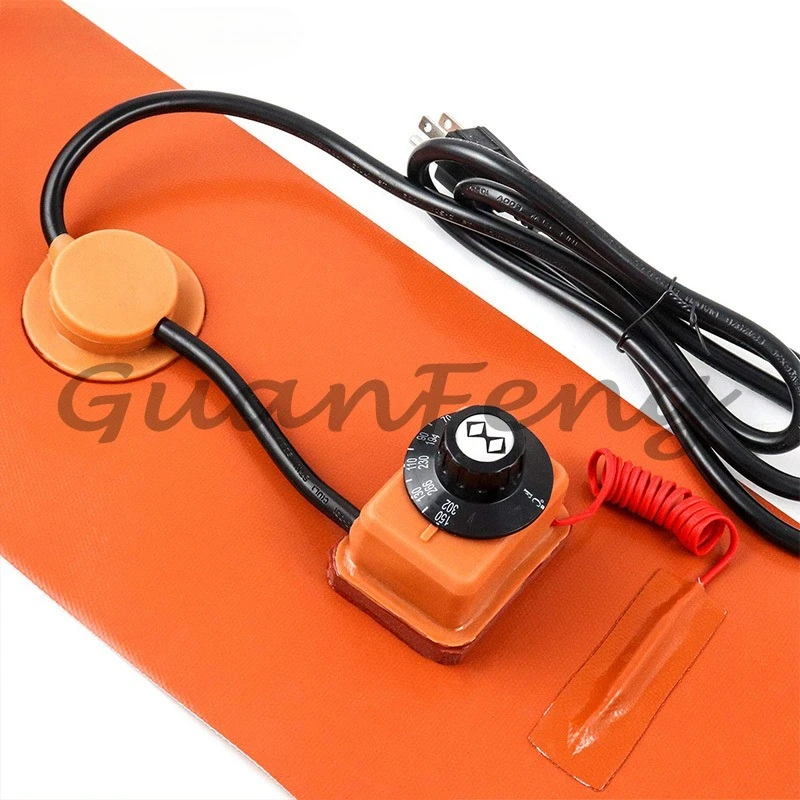 Electric heating pad 5 gallon honey bucket silicone heating pad roller