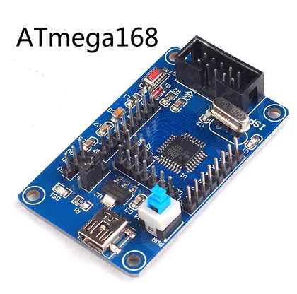 AVR development board ATmega8 ATmega16 ATmega32 ATmega128A-AU 168 development board learning board minimum system core board