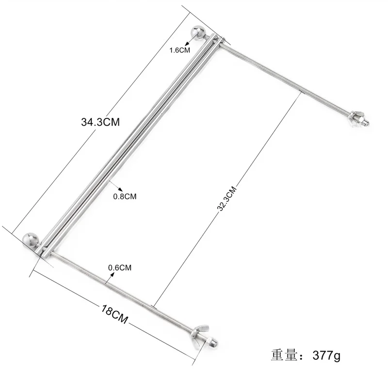 Heavy Steel Rack Compactor Breast Bondage BDSM Hard Tit Restraints Metal Nipple Clamps Female Adult Sex Toy for Women