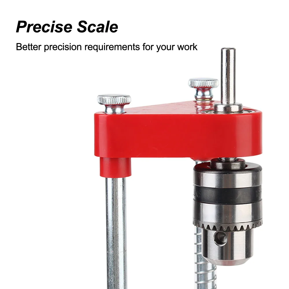 Imagem -02 - Conveniente Drill Hole Locator para Carpenter Labor Saving Punch Ferramenta Guia Opener Template Drilling Jig Carpintaria Faça Você Mesmo Ferramenta Mão