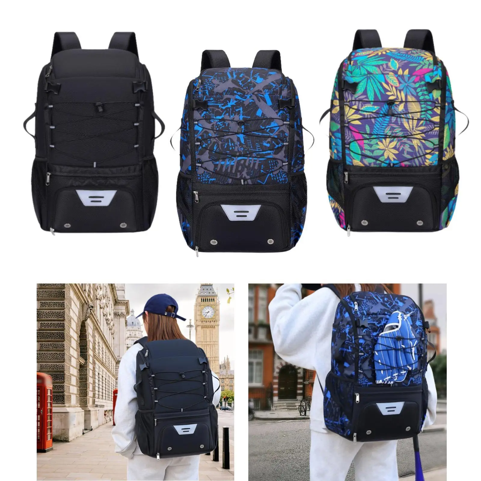 

Lightweight waterproof backpack perfect for basketball and volleyball activities