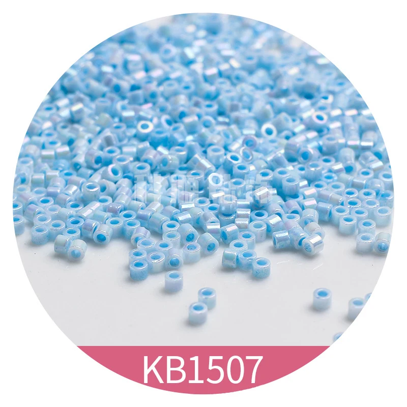 365pcs/5g 2mm Japanese AB Milky Opaque Color Glass Beads 10/0 Uniform Spacer Seed Beads for Needlework Jewelry Making DIY Sewing