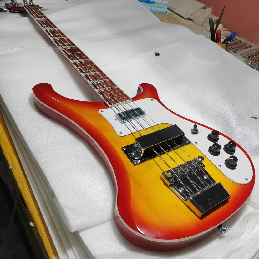 

4-stringhigh-quality integrated active electric bass , professional performance electric bass in stock