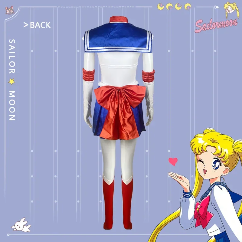Beautiful Girl Cosplay Moon Hare 4th Generation Sailor Costume Halloween Children's Role-playing Costume*.1