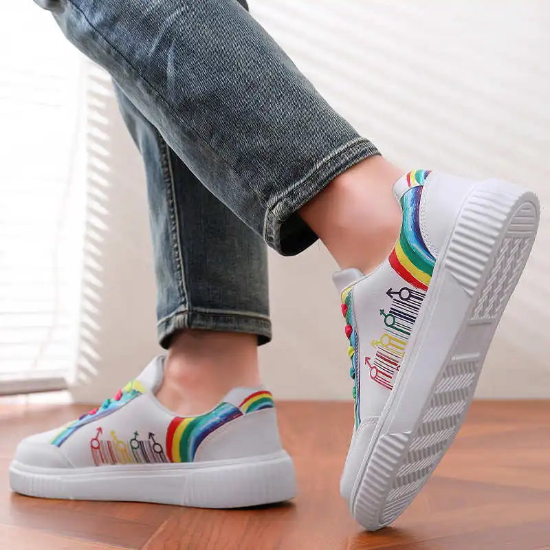 With Ties Without Heels Sports Shoes Men's Mary Jane Damas Casuals Sneakers Saoatenis Factory Athletic Foot-wear From China