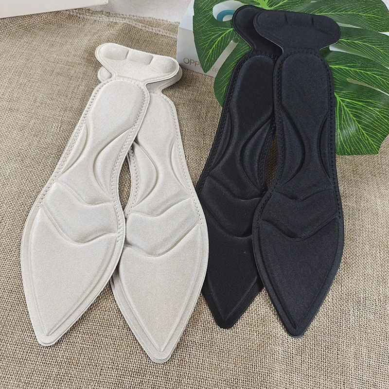 Cropped High-heeled Insoles For Summer Thickened And Breathable Women's Non-slip Insoles