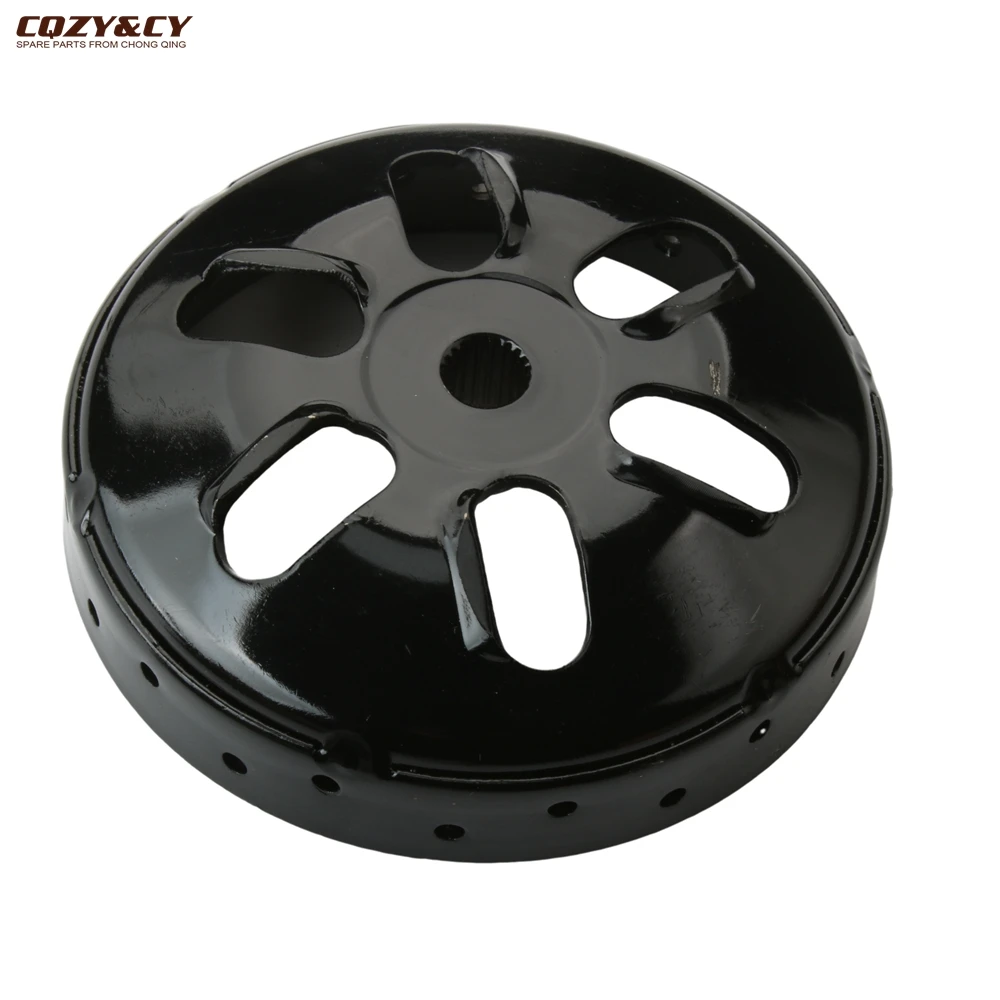 Skuter 107mm jakość do wyścigów sprzęgło dzwon dla Baotian BT49QT SYM Fiddle 2 orbita 1 Symply 139QMB 50cc 4-suwowy