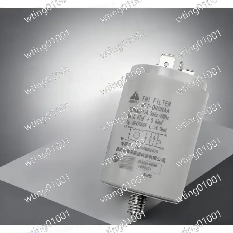 0024000247S Interference Suppressor Filter Capacitor 0.47uF + 0.68uF for Haier Drum Washing Machine