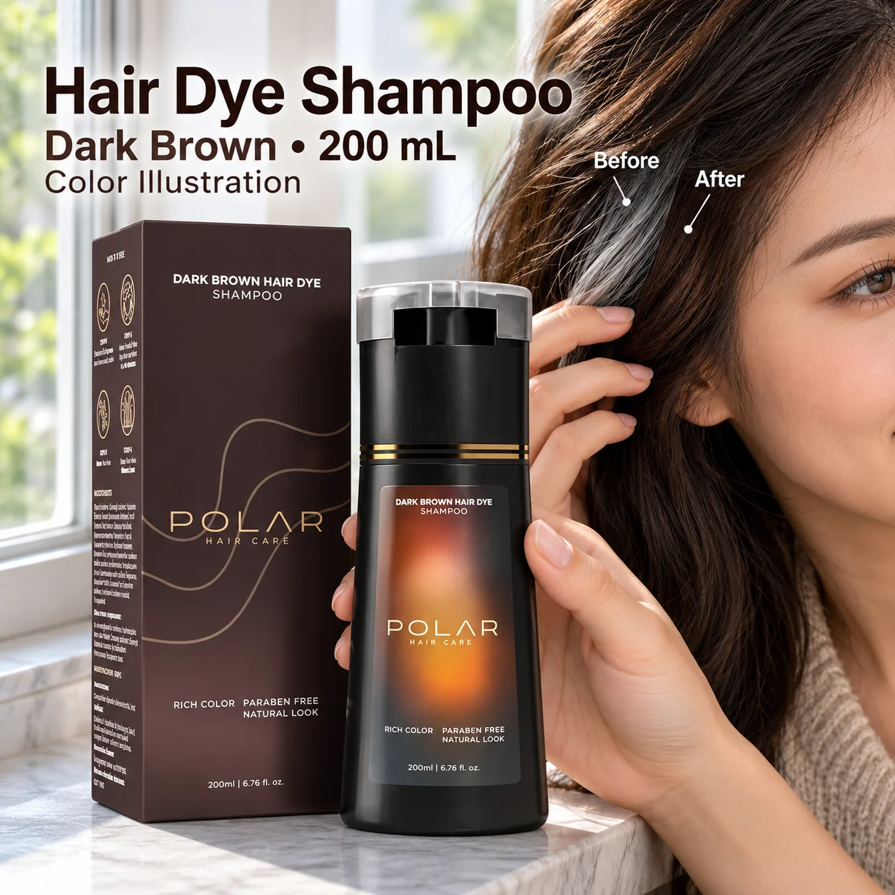 shampoo-tonalizante-para-cabelos-com-cobertura-cinza-200ml-cor-castanho-escuro-com-acabamento-de-aparencia-natural-e-cuidado-nutritivo-para-o-cabelo-em-uma-formula-3-em-1