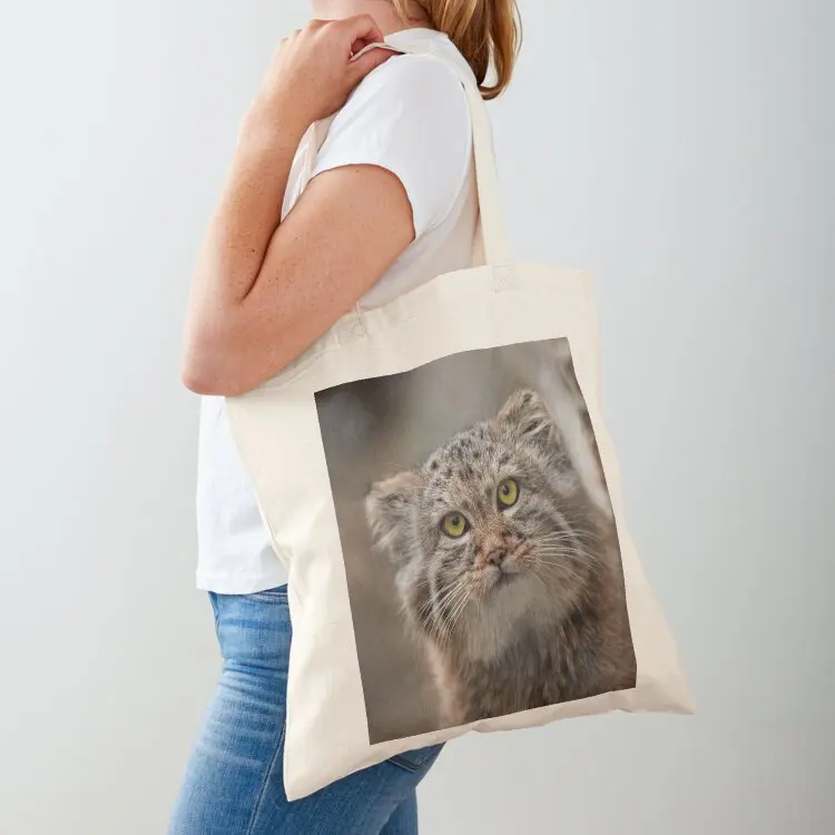 

A Pallas's cat portrait Tote Bag Canvas stote bag Big bag Cloth eco pack