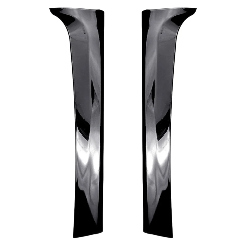 RXJE Rear Window Body Line Trim, Gloss Black Side Garnish Pair Detail for for MK2