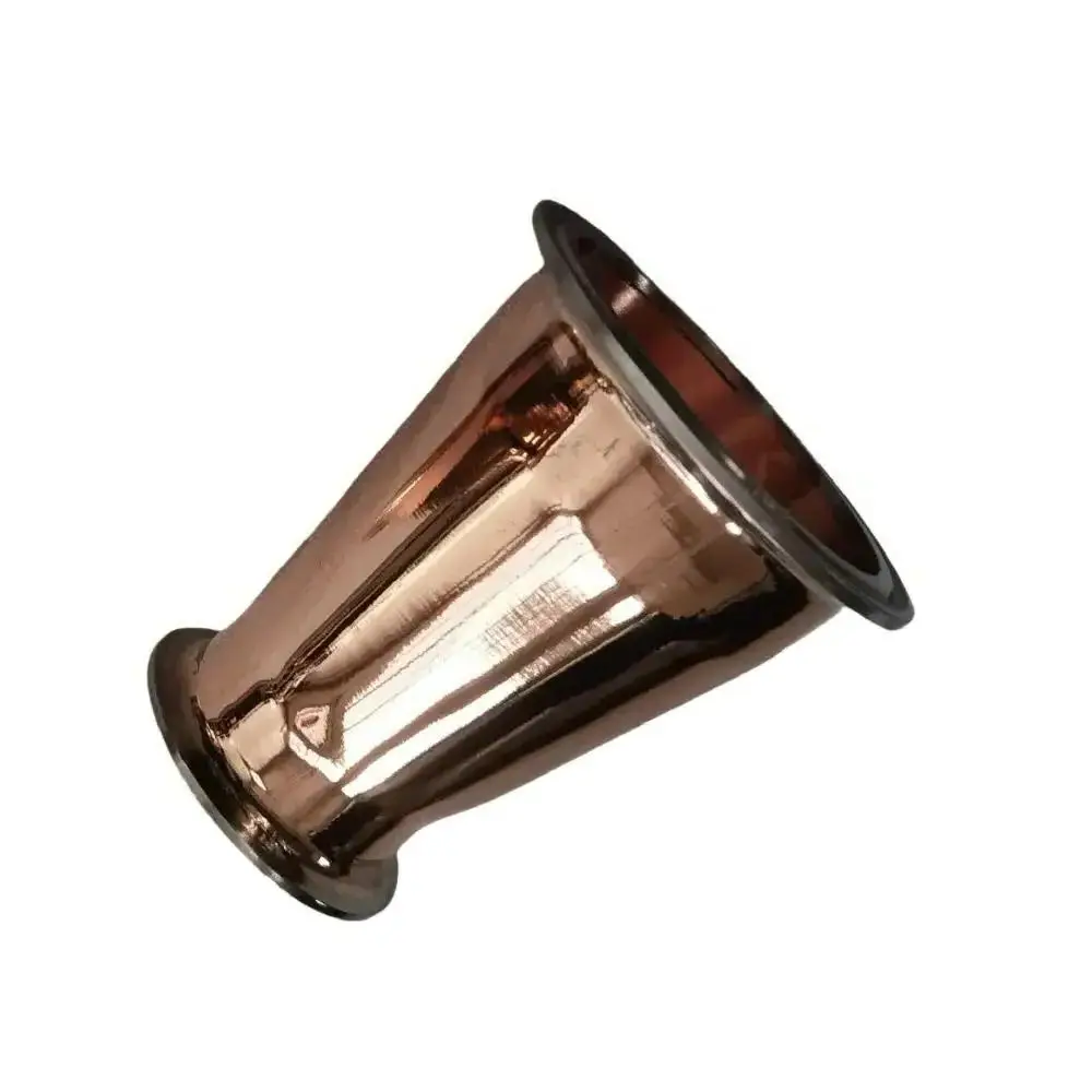 

Clamp 6.5"(165mm) X 4"(102mm) OD119mm Copper Reducer , Red Copper, Distillation, Moonshine still