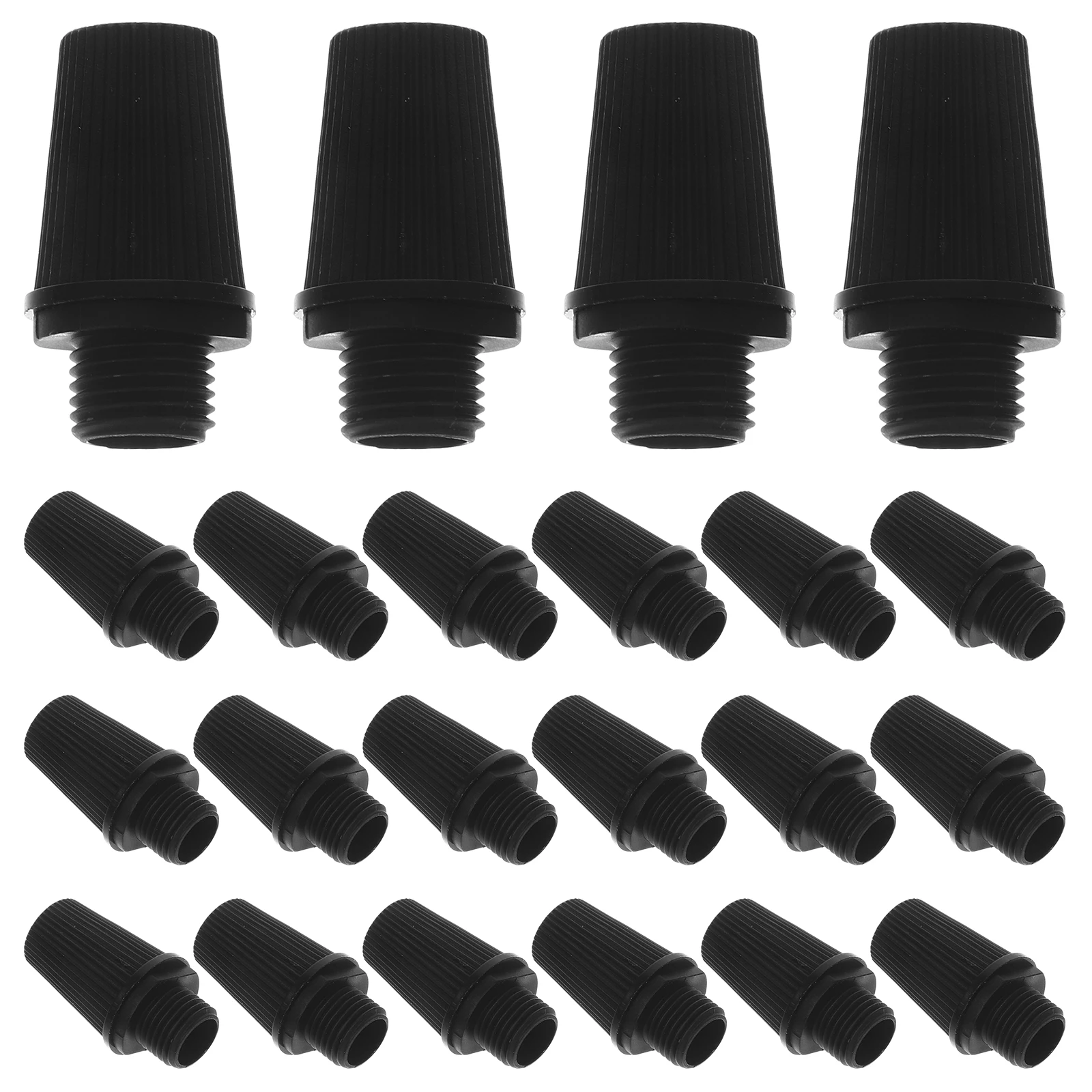 

50 Pcs Gland Wire Cap Power Cord Buckle Pendant Light Plastic Lights Cable Grommet