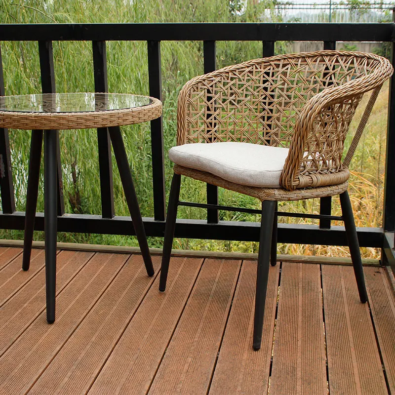 

Sofa Aluminum Dialogue Chair Table Outdoor Furniture Patio Garden Set