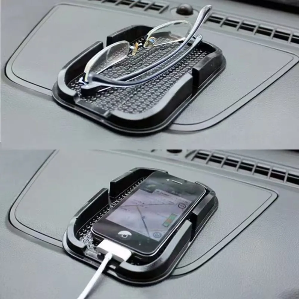 Silicone Anti Slip Mat Car Dashboard Holder Universal Desk Phone Stand Mount for iPhone Samsung Xiaomi in Car GPS Holder view 3