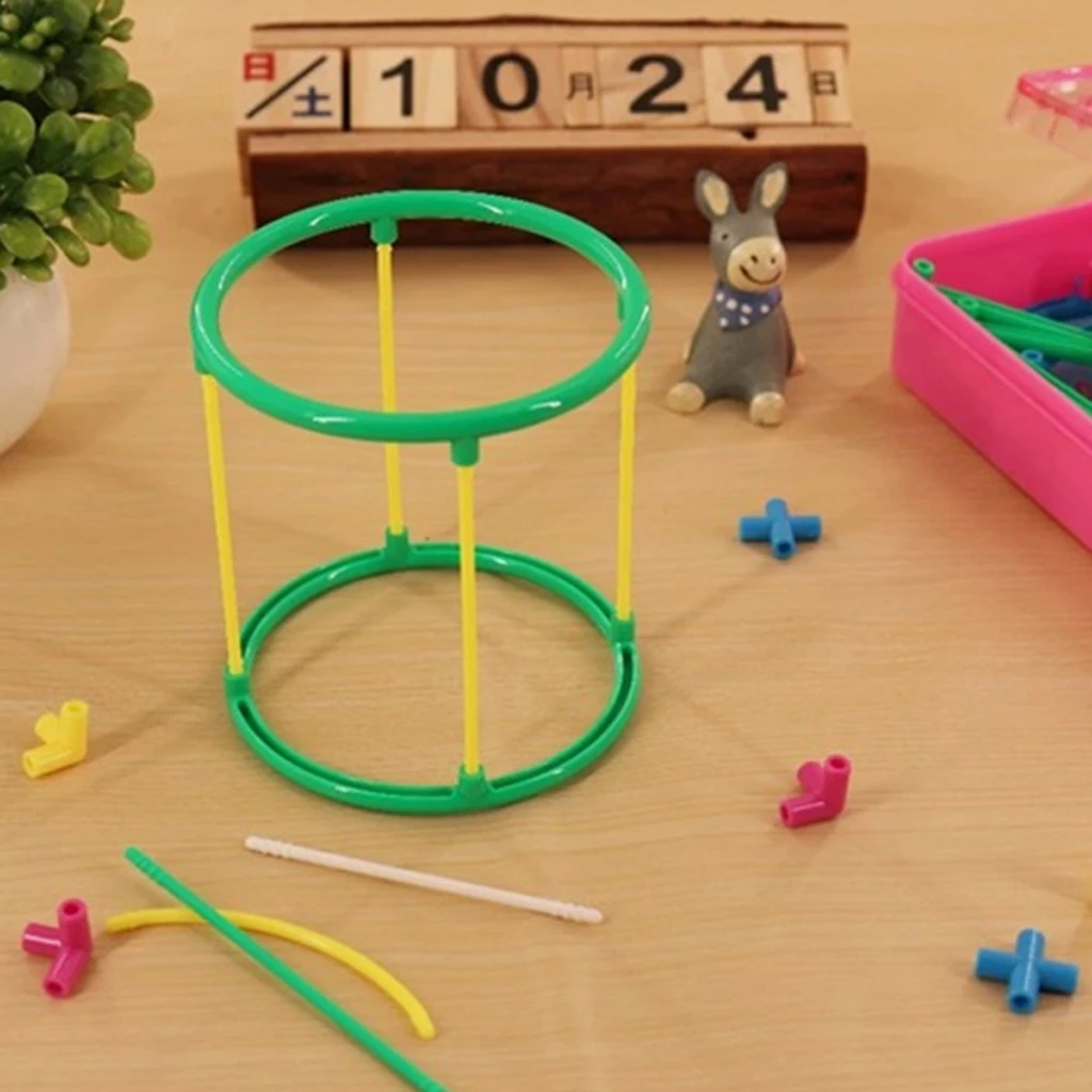 Geometric Educational Games Mathematics Shapes Math Toy Kit for Kids and School Teaching