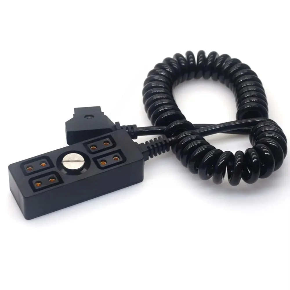 [LXYA68Z!] Camera Power D-TAP To 4D-Tap Adapter Three Way Splitter D-TAP Distributor Dtap D-TAP Splitter 1/4 Inch Screw Mount