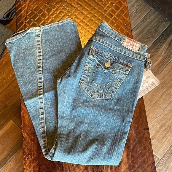 

Vintage Embroidery Buddha Jeans Y2k Gothic Womens Pants 2000s Clothes Hip Hop Pocket Baggy Jeans Low Waist Wide Leg Trousers