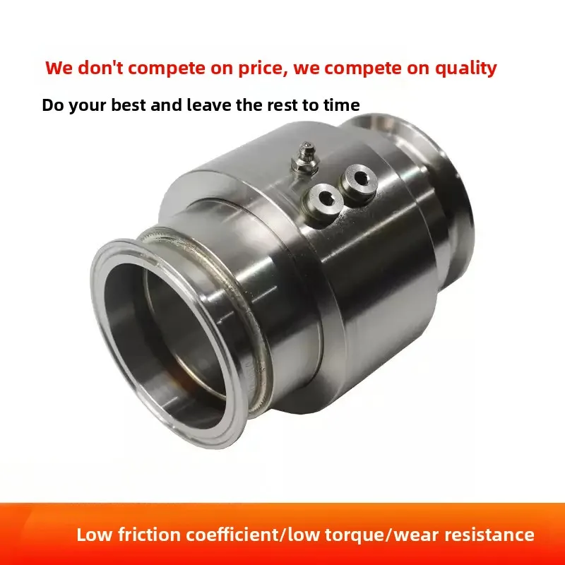 DN32/40/50 Quick Change Clamp Swivel Joint Food Grade Stainless Steel Pipeline Movable Pagoda Rotary Connector Food Processing