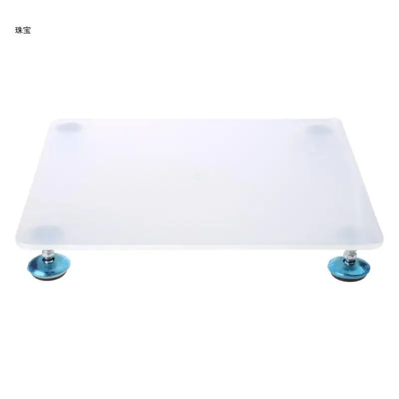X5QE Bubble Level Equipped Epoxy Resin Leveling Table for Crafting Painting Projects Multipurpose Self Leveling Table Crafts