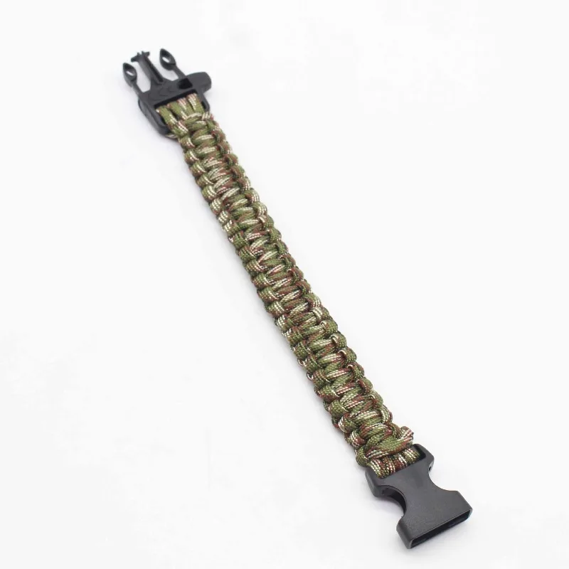 Whistle Paracord Bracelet, Seven-Strand Paracord for Survival, Emergency, and Outdoor Use, Hot Selling Bestseller
