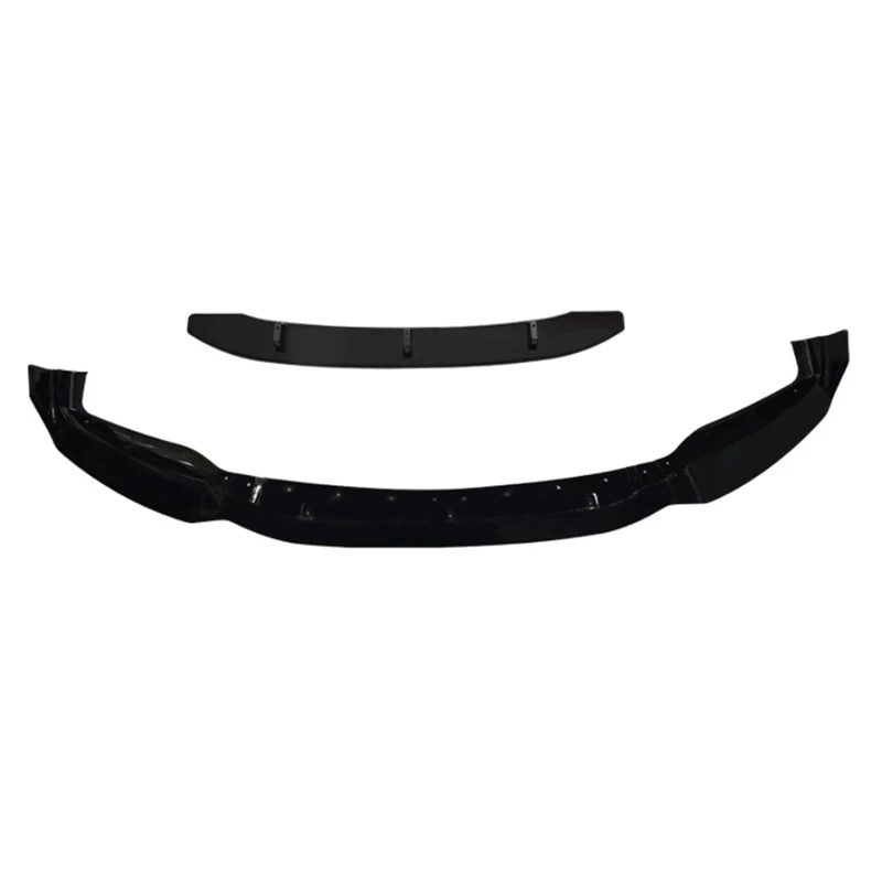 

iler Diffuser glossy black Front lip chin body kit