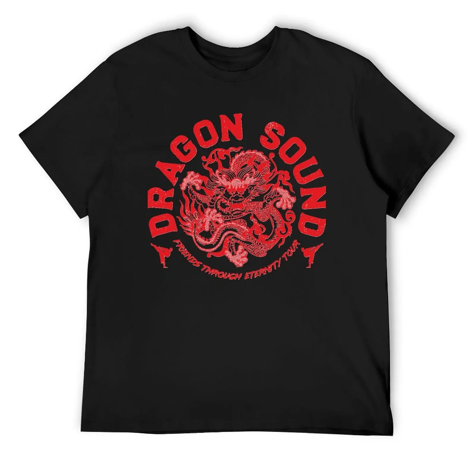 Dragon Sound Friends Through Eternity Tour (Red) Classic T-Shirt anime blue archive tops cute tops mens tall t shirts