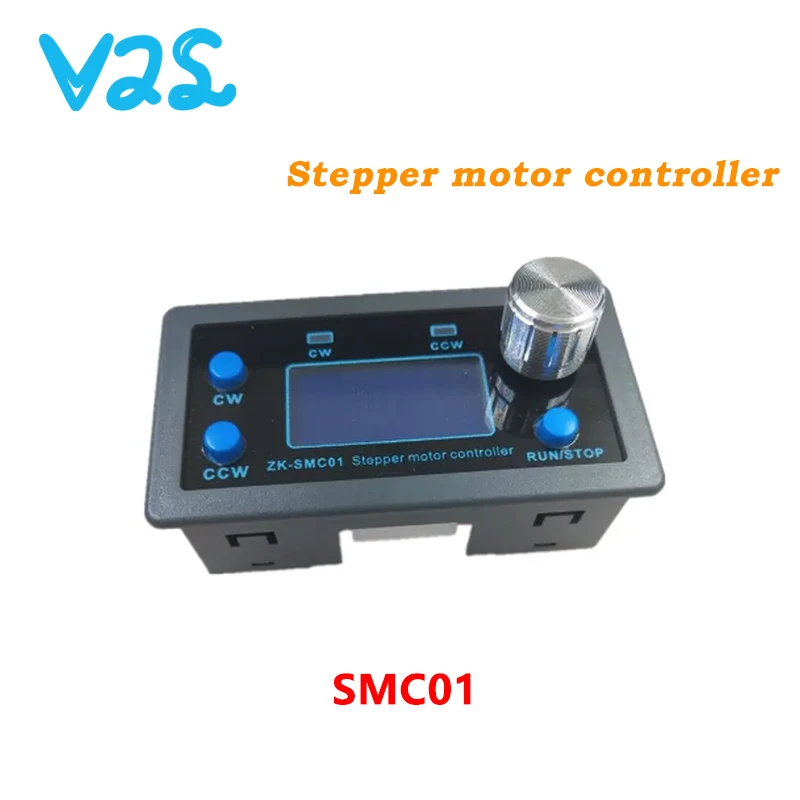 

ZK-SMC01 SMC01 42 57 Stepper Motor Controller Positive and Reverse Angle Pulse Speed Control Board Programmable PLC Serial