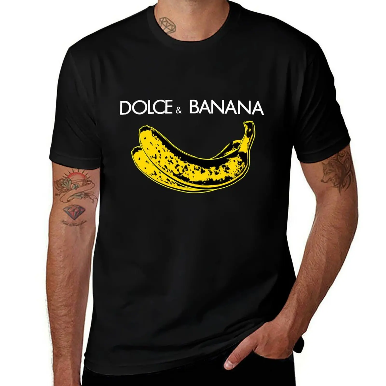 

Dolce & Banana - Bananas Lovers Fruitarians Vegan FashionTee / Sticker T-Shirt funny t shirts dark humor T-Shirt