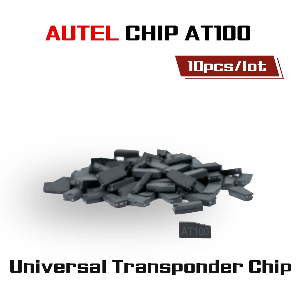 AUTEL AT100 Universal Transponder Chip 10pcs key programming for car remote keys compatible with XP400