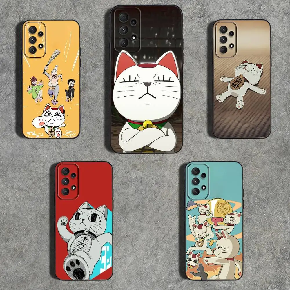 

D-Dandadan-ES M-Momo Phone Case For Samsung Galaxy A73,31,32,72,41,53,52,71,22,5G,Note,J7,8,9 Soft Black Cover