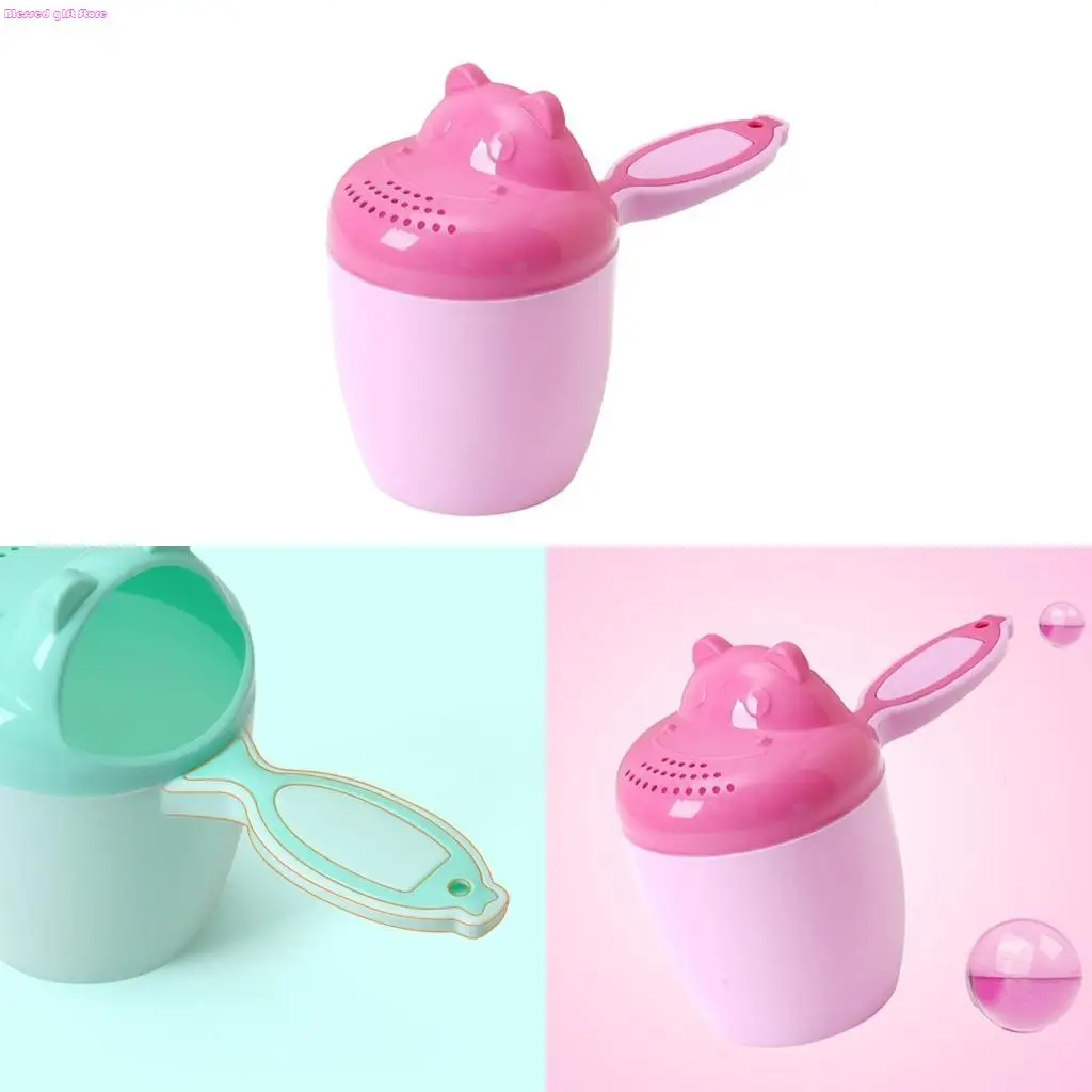 

D0JC Hair Washing Rinser Bathroom Safe Wash Cup Ear Eye Protective Baby Rinse Cup