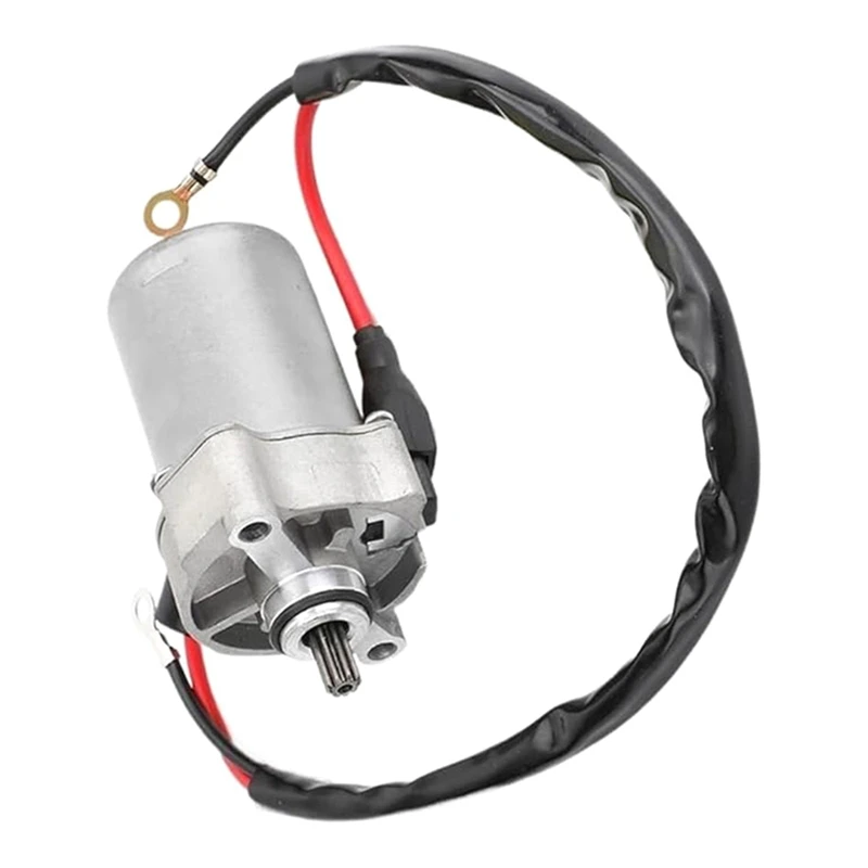 9 Teeth Starter Motor For Yamaha Raptor 90 2006-2023 Grizzly 90 2019-2023 43D-H1800-00-00 99999-04128-00 High Quality