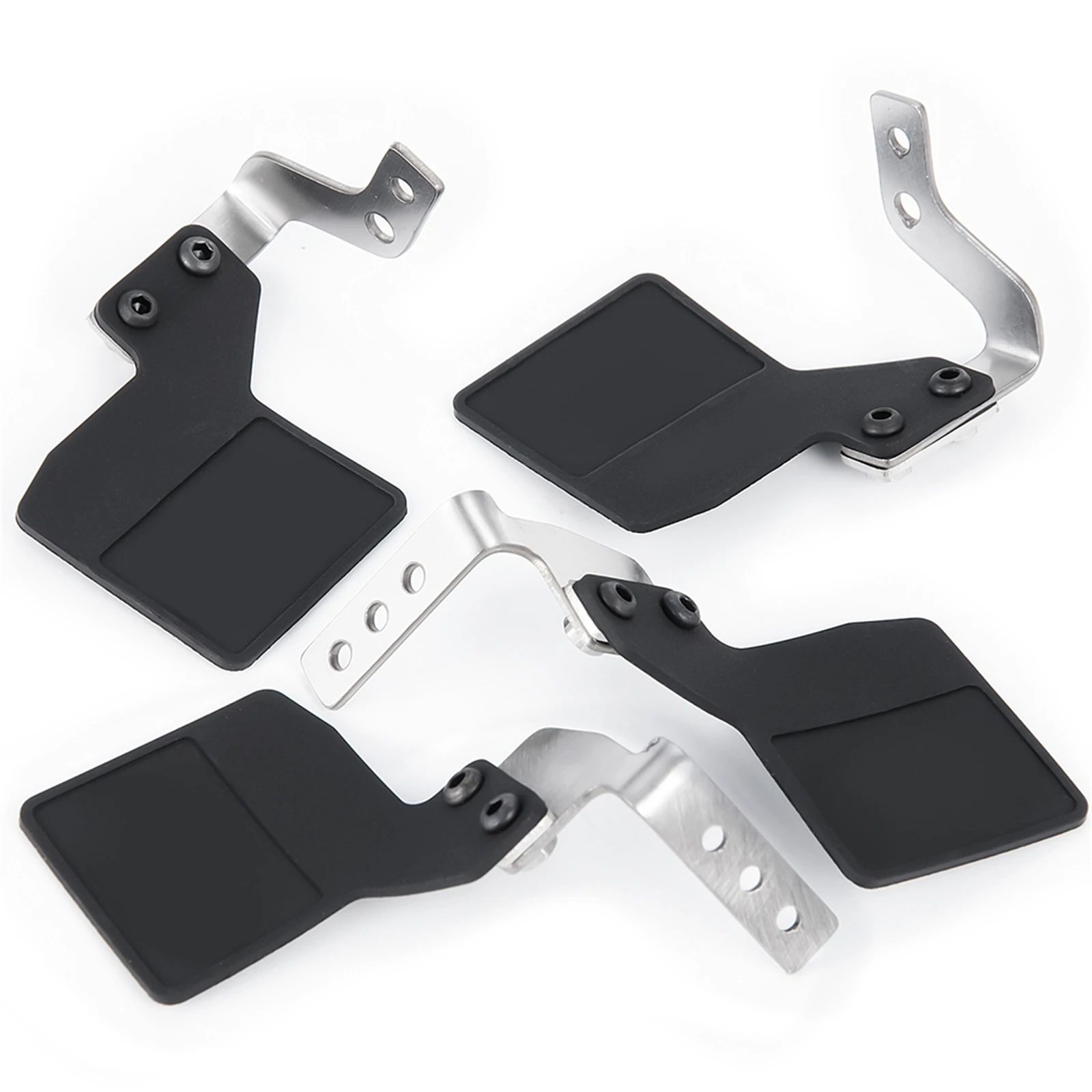 

RCGOFOLLOW пластиковые брызговики для 1/18 Rc брызговики Trx4m RC автомобильная часть RC автомобильные аксессуары запасные части черный