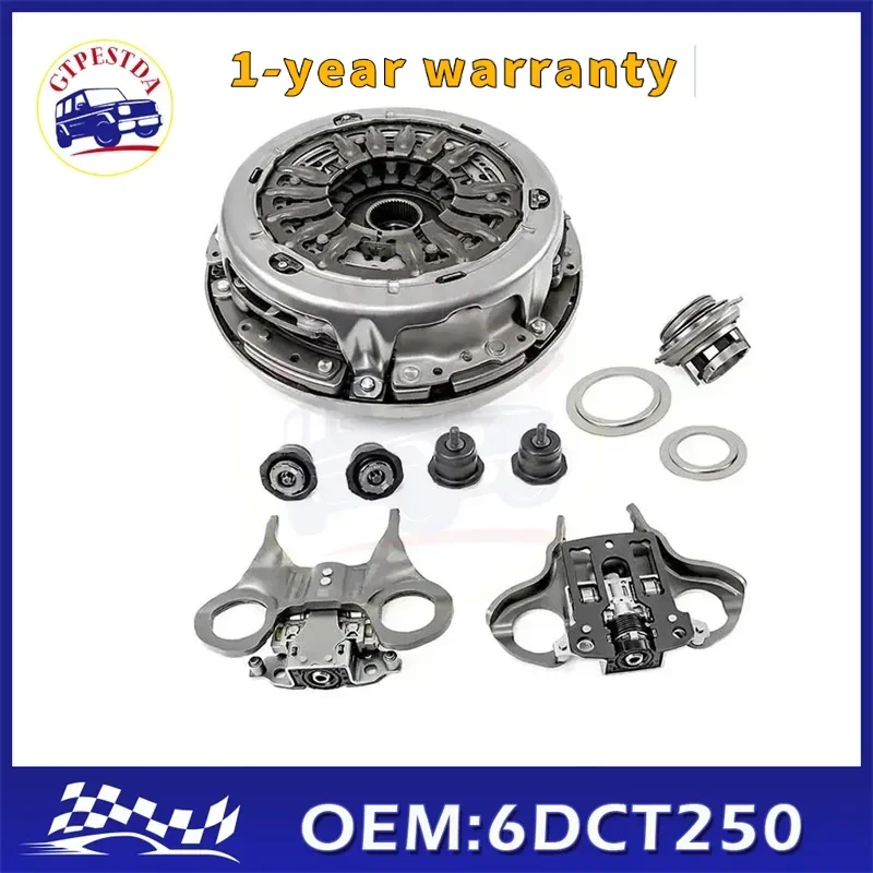 

Комплект подшипников 6DCT250 DPS6 602000800 коробка передач двойной сцепление с вилкой переключения передач комплект Powershift для Ford Focus Fiesta