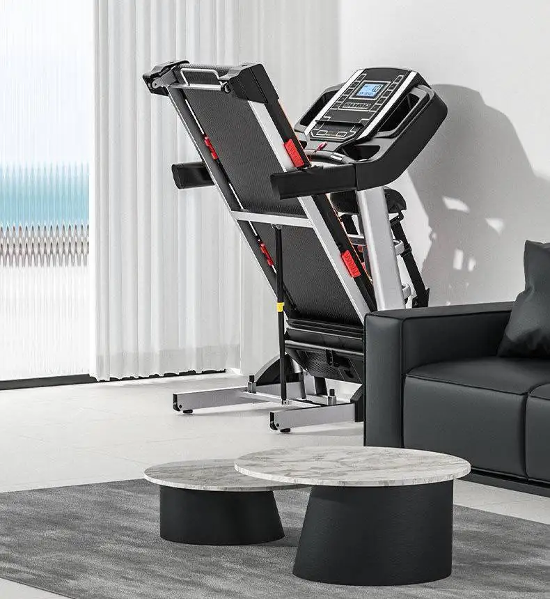 Commercial Foldable Treadmill 3.0HP Motor 15 Level Electric Incline Wireless Portable Sports Running Machinepromote sales