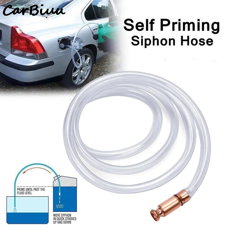 1.8M Extension Pipe for Motorcycle Car Suction Pipe Joint Kit Long Water Oil Tube Petrol Hose Gasoline Diesel Transfer Funnels