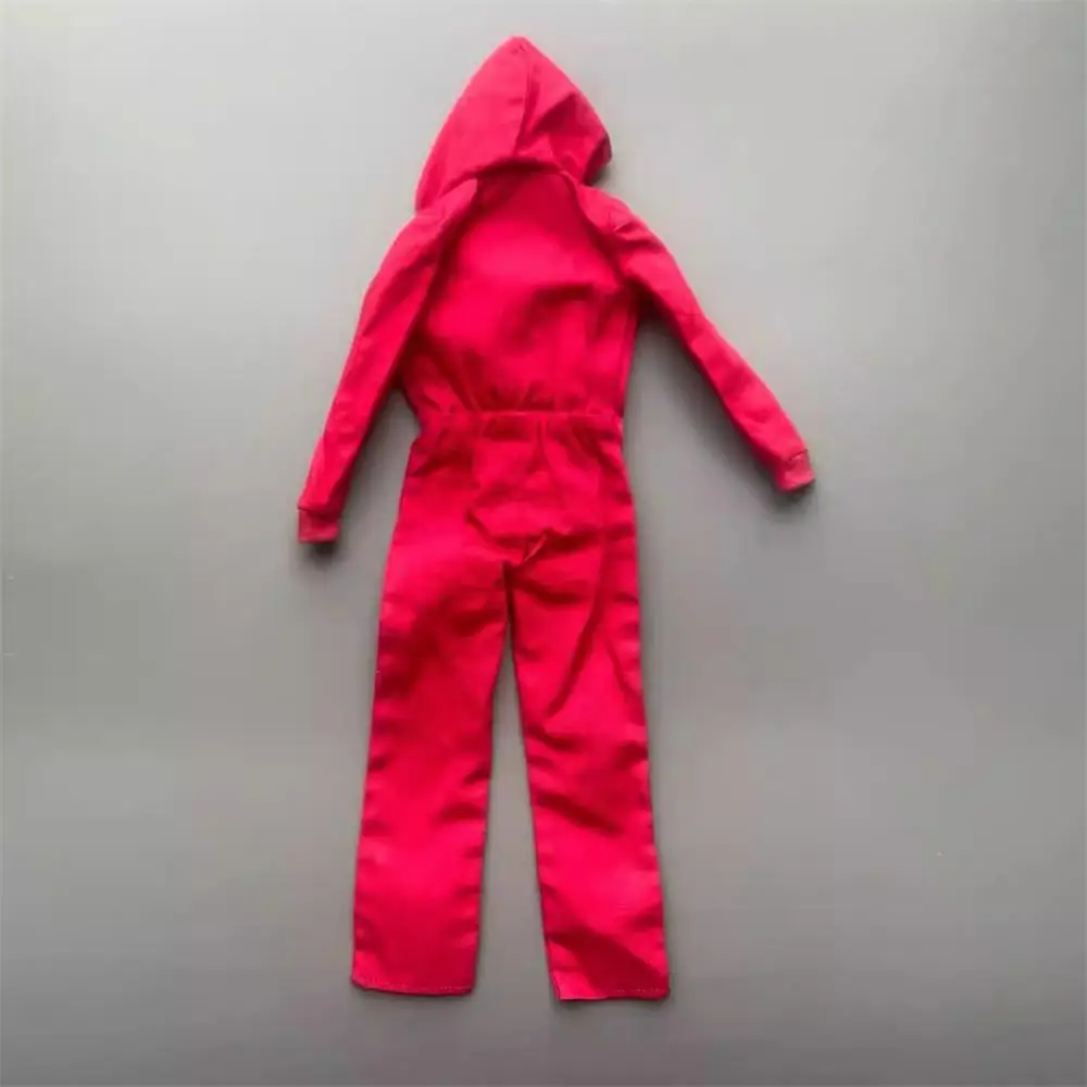

DML 1/6th Female Doll Soldier Red Bodysuit Coat Toys Model Accessories For 12" JIaou Doll Figure Scene Component DIY