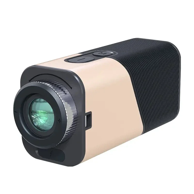 Outdoor Optical Small Pocket Portable 7X24 Handheld HD 1000m Telescope Monocular Range Finder Rangefinder for Golf