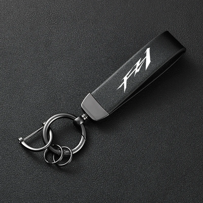 For FZ1 FAZER FZ-1 FAZER 2006-2025 Accessories Motorcycle Color Changing Leather Trendy Brand Keychain