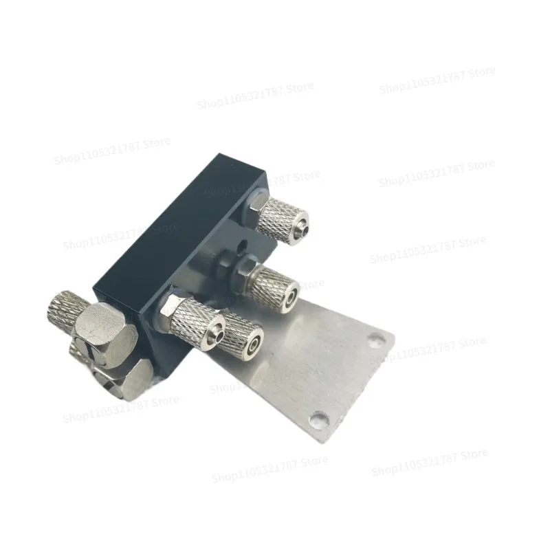 Hydraulic Model Arm Oil Separation Block, Two-way Three-way Valve Block 12 Scale Model Accessories