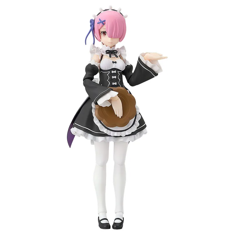 GSC 오리지널 피그마 라임 & 렘 130mm & 130mm 애니메이션 액션 피규어 장난감 소년용 크리스마스 선물 수집용 모델 장식품