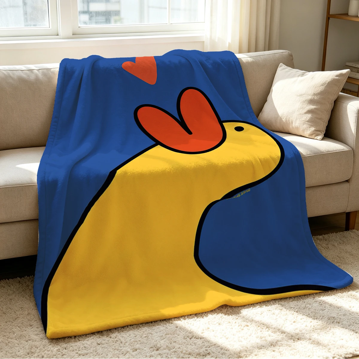 Love Bug Blanket Soft Cozy Throw for Sofa Bed Festive Holiday Decor Gift for Kids and Adults,Lightweight and Warm